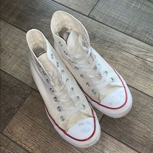 White high top converse